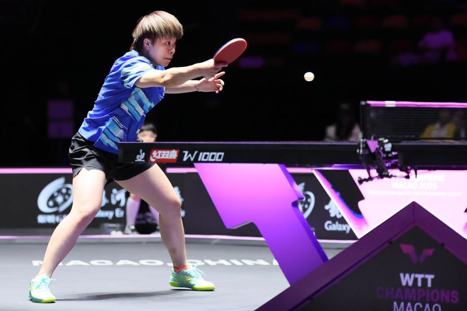 [图]WTT澳门冠军赛：王艺迪3-0轻松晋级女单16强